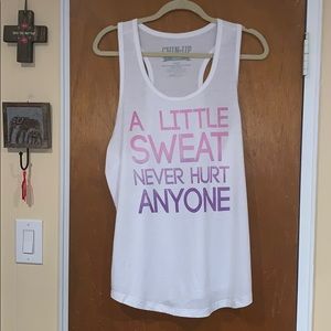 Fun workout tank!